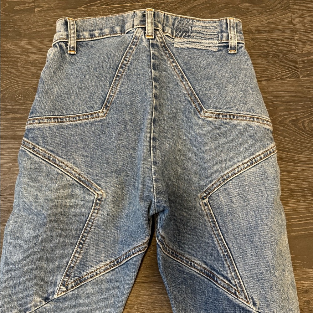 REVICE Light Blue Denim Star Jeans